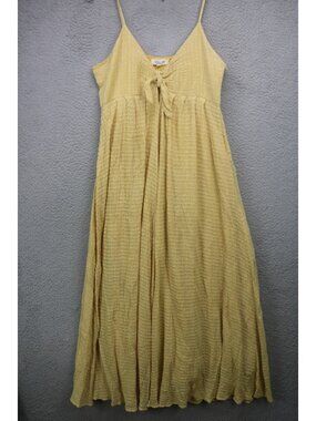 slim fit dress slacks Cassava Dress, Yellow  SOTE